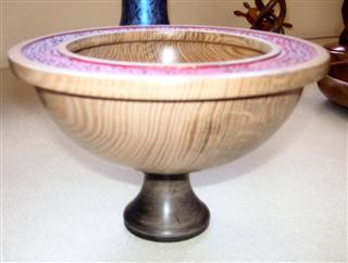 Side view of Paul's vase